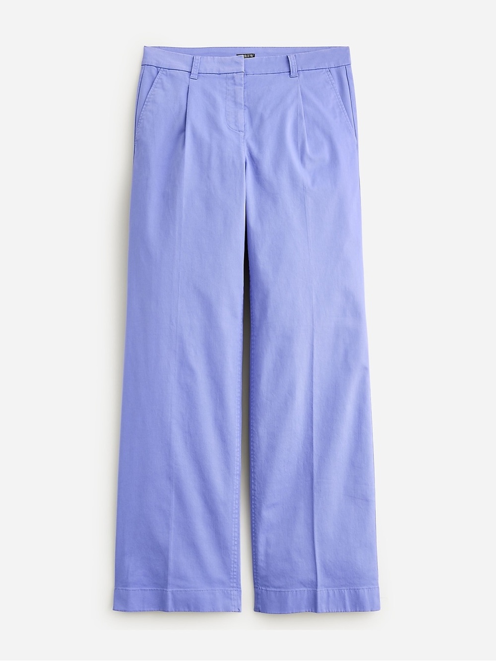 J.Crew Pleated capeside chino pant in lavendar